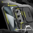 thumbnail image 5 of for Samsung Galaxy S20 FE Case, Military Grade Shockproof Bumper Rugged Rotating Stand Ring Holder Anti-Scratch Magnetic Cover Compatible with Car Mount Case for Samsung Galaxy S20 FE, Orange, 5 of 9