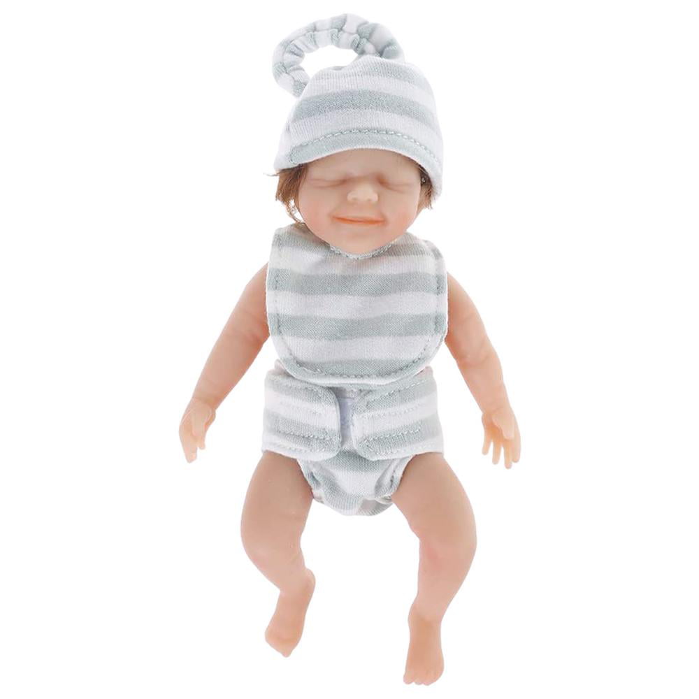 43cm Full Body Silicone Girls Reborn Baby Dolls Newborn Gift Waterproof Child