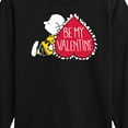 thumbnail image 3 of Peanuts - Be My Valentine  - Toddler And Youth Long Sleeve Graphic T-Shirt, 3 of 6