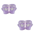 thumbnail image 1 of Guantes mitones de felpa Sonducket con forma de garra de gato, 1 of 6