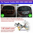 thumbnail image 3 of Gsuatey Android 13.0 Radio de Voiture Double Din Stéréo Compatible pour 2003-2009 Toyota 4Runner Carplay Lecteur Auto Android, 3 of 11