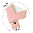 thumbnail image 2 of asddcavvf Heating Scarf Three Gear Regulation USB Heater Heating Neck Brace Heated Scarf With Neck Heating Pad Heated Neck Wrap Weight Training, 2 of 6