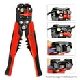 thumbnail image 4 of 8-Inch Cable Wire Stripper Automatic Wire Stripping Pliers Wire Clamping Tool Insulation Cable Crimpers Electrician'S Wire Cutter Bare Terminals & Insulated Terminals Crimping, 4 of 7