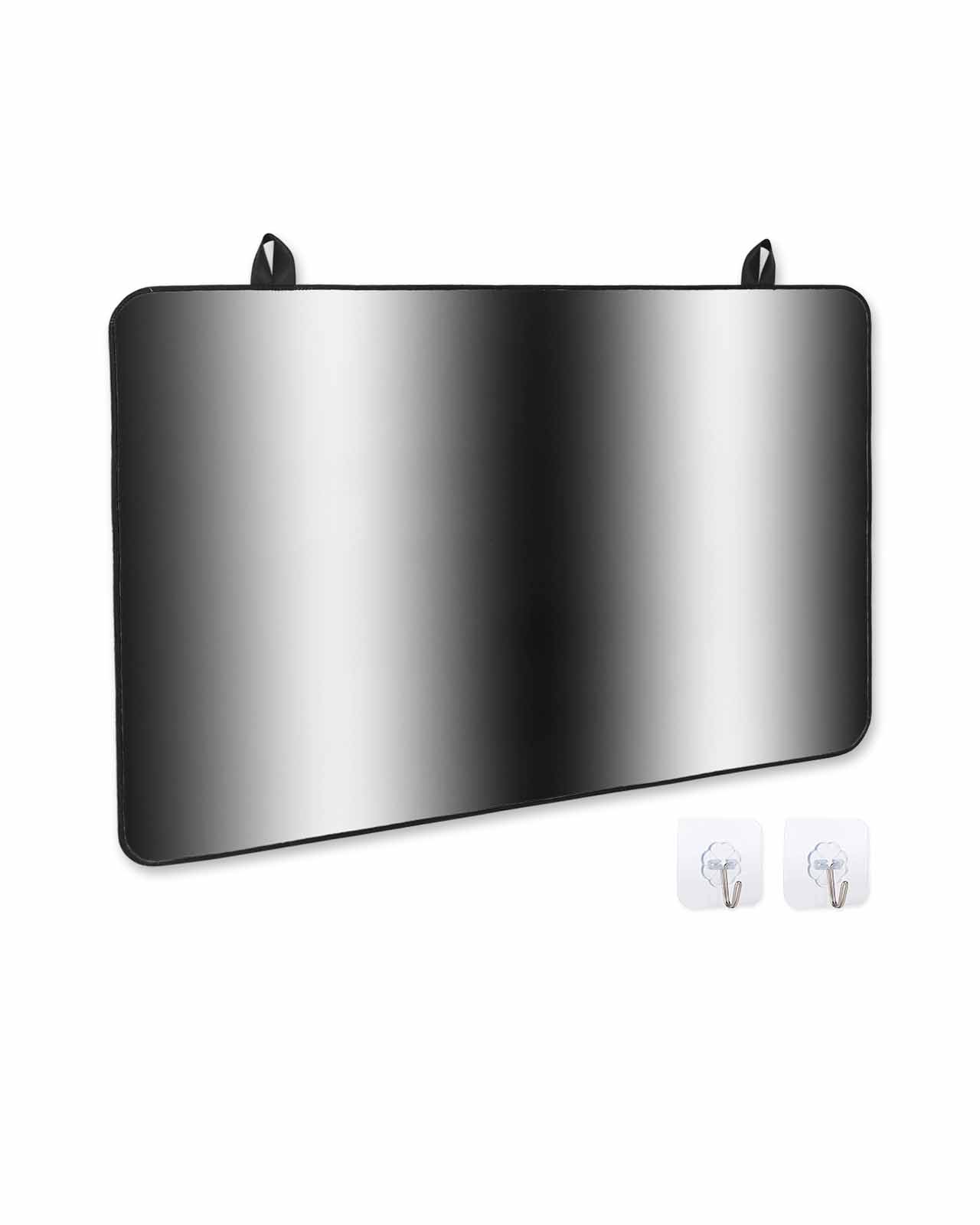 nqOlkjepod Large Induction Cooktop Protector Mat 36"x21", Black White Ombre Stove Top Covers for Electric Stove, Modern Minimalism Gradient Abstract Stove Burner Cover Mats, Glass Top Stove Cover