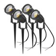 thumbnail image 1 of 4PCS Waterproof IP65 Garden Lawn Lamps Spike Bulb,White Light, 1 of 5