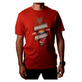 thumbnail image 2 of Original Penguin Men's Short Sleeve, Slim Fit, Red T-Shirt, Size S, 2 of 2