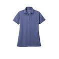 thumbnail image 3 of Port Authority LK542 Ladies Heathered Silk Touch Performance Polo, Royal Heather, 3XL, 3 of 4
