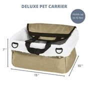 Imperial Home Small Booster Car Seat for Pets - Beige