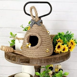 How to Make a Decorative Bee Skep - Celebrate & Decorate