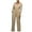 Beige, variant on qolati Women's Two Piece Outfits Casual V Neck Hooded Crop Tops and High Waist Sweatpants Tracksuit Sets 2024 Loose Long Sleeve Sweatsuit Y2k Fall Clothes