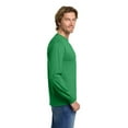 thumbnail image 3 of Gildan Heavy Cotton Long Sleeve T-Shirt, Unisex Classic Fit Irish Green Tee, Value 5 Pack, S, 3 of 5