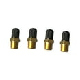 Luoyaxxxxx Power Station 4PC 1/8 Inches Brass Air Compressor Tank Fill Valve