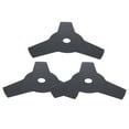thumbnail image 2 of Brush Cutter Blade Mower Blade 3t Brush Cutter Blade 10 Inch Brush Cutter Blade 4pcs 10 Inch 3T Brush Cutter Blade Grass Trimmer Mower Blade Straight Tooth Accessory, 2 of 8