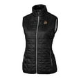 thumbnail image 2 of Women's Cutter & Buck Black Oregon State Beavers Vault Rainier PrimaLoft Eco Full-Zip Puffer Vest, 2 of 3
