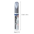 thumbnail image 2 of NEW Car Wheel Scratch Repair Touch Up Pen Aluminum Alloy White Touch Up Paint, 2 of 10