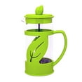 thumbnail image 1 of Luxurious French Press, Heat Resistant Borosilicate Glass With Protective Design, Stainless Steel Filter System For Aromatic Coffee, 2 Cups, 1 of 5