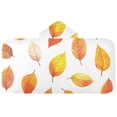 thumbnail image 5 of Yayeee Kids Hooded Towels Toddler Soft Absorbent Beach Bathing Wrap 50" x 23.5", Orange Leaves, 5 of 5