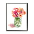 thumbnail image 5 of Stupell Industries Pink Daisy Watercolor Bouquet in Canning Jar Black Framed, 16 x 20, Design by Melissa Hyatt LLC, 5 of 5