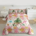 thumbnail image 2 of Homewish Ballet Princess Queen Comforter Set,Christmas Gifts Tree Bedding Sets,Retro Xmas Nutcraker Bedding Comforter Set For Girls,Ultra Soft Home Decor Reversible,3-Piece, 2 of 8