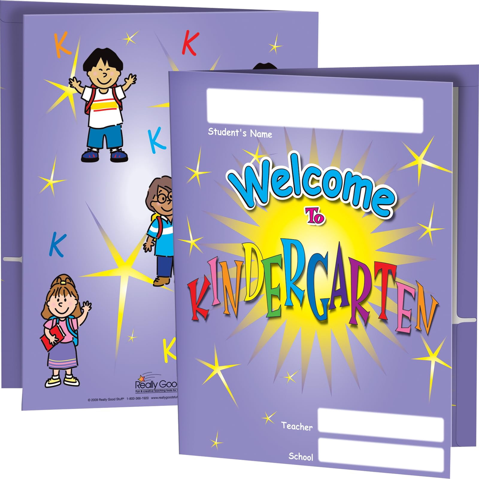 Really Good Stuff Welcome Folders - Kindergarten - 12 folders - Walmart.ca