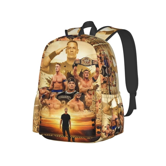 Fashion Thank You John Cena Backpack High Quality Lightweight Large Capacity Bookbag Schoolbag Daypack Backpacks Shoulder Bag
