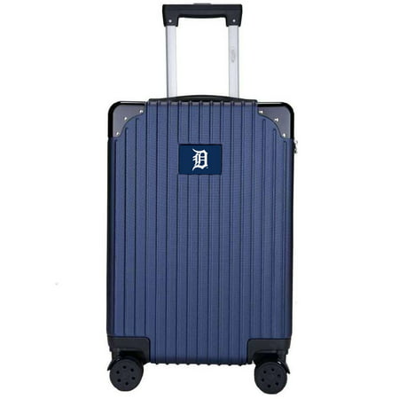 Detroit Tigers Premium 21'' Carry-On Hardcase Luggage - Navy