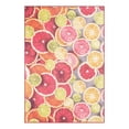 thumbnail image 2 of Jill Zarin Caribbean Outdoor Collection Area Rug - Antigua (6' 1" x 9' Rectangle Rust Red and Yellow/Brown), 2 of 6