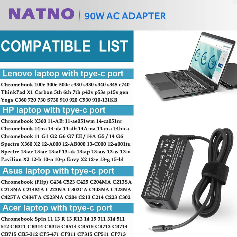 Chargeur Lenovo ThinkPad SL500,ThinkPad X1 90W