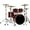 Multicolor, variant on DW 4-Piece Performance Series Shell Pack Black Diamond