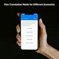 thumbnail image 3 of ANFIER Language Translator Earbuds Online Support 144 Languages & Accents Translation Music and Calling 3-in-1 Wireless Translator Device with APP Fit iOS & Android, 3 of 6