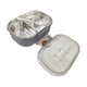 thumbnail image 2 of Fiudx Lonchera Bento Morada, 1000 Ml, Diseño de 2 Compartimentos, Recipiente Hermético para Almuerzo, Apto para Microondas y Fácil de Transportar, Incluye Cuchara, Ideal para Preparar Comidas, Ideal, 2 of 6