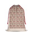 thumbnail image 2 of Christmas Bags Drawstring,Beige Christmas Character Pattern Large Xmas Christmas Gift Bags,Reusable for Xmas and New Year Party Favors and Supplies,27.6" X 19.7", 2 of 5