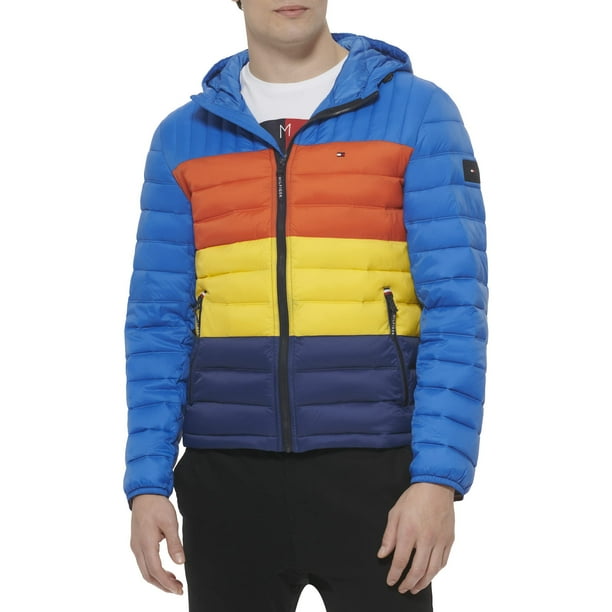 Chaqueta Tommy Hilfiger resistente al agua Ultra Loft Blue XXL para hombre