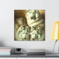 thumbnail image 4 of Frosty Siberian Husky - Canvas, 4 of 10