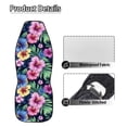 thumbnail image 5 of Jeiento Tropical Flower Car Seat Covers Front Seats Only 2 PCS Front Seat Cover Set Interior Covers Fashion Auto Interior Accessory for Car Sedan Truck SUV, 5 of 7