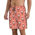 thumbnail image 2 of Logiee Merry Christmas Santa Claus Print Mens Swim Trunks Quick Dry Board Shorts,Breathable Hawaii Beach Shorts Swimwear Bathing Suits-Large, 2 of 6