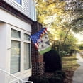 thumbnail image 2 of Old English Sheepdog USA Flag Canvas House Size, 2 of 4
