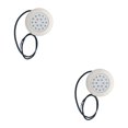 thumbnail image 4 of Inteprter RGB LED Pool Light Underwater Night Pool Wall-Mounted SPA Swimming Lamp 2piezas Blanco 12W, 4 of 6