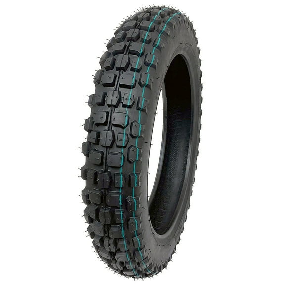 Motorcycle Tire 3.00-12 Front or Rear Trail Motocross Off-Road Knobby Tread (Model P75)