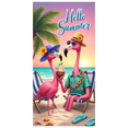 thumbnail image 2 of Flamingo Theme Summer Beach Banner Holiday Flamingo Decorative Tropical Design for Summer Party Beach Party Holiday Decor, 2 of 7