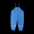 thumbnail image 4 of Toddler Rain Pants - Kids Waterproof Lightweight Reflective Rain Wear for Boys Girls Blue 100, 4 of 4