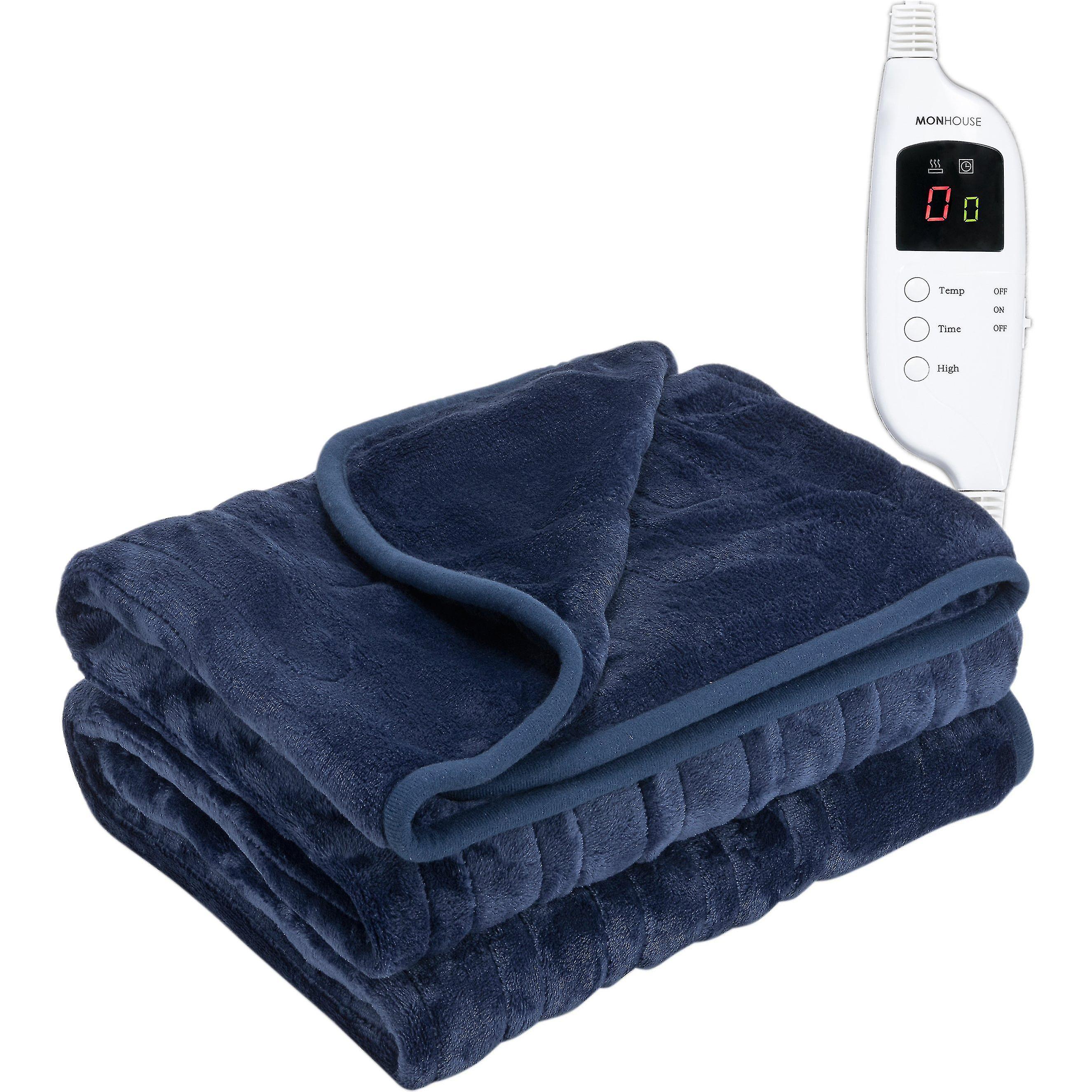 electric blanket with timer control