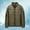 Blackish Green, variant on Women's Quilted Down Jacket Trendy Long Lightweight Padded Coats Cute Warm Outerwear Fall Winter Fashion Clothes Zip-Up Stand-Collar Winter Coat Blackish Green M