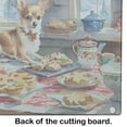 thumbnail image 5 of Carolines Treasures DAC3766LCB 15 x 12 in. Chihuahua Christmas Cookies Glass Cutting Board, 5 of 5