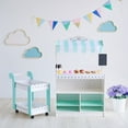 thumbnail image 3 of Teamson Kids My Dream Bakery Présentoir à Desserts Ensemble de Jeu Jeu de Rôle Blanc Menthe, 3 of 9