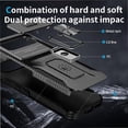 thumbnail image 4 of Funda para GANGXUN Google Pixel 9 Pro XL - Soporte metálico, Función magnética, Negro, 4 of 5