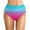 Sky Blue, variant on Bathing Suit Bottoms For Women Full Coverage Bikini Bottoms Dark Purple Mid Rise Swim Bottoms Swimsuit Bottoms For Women