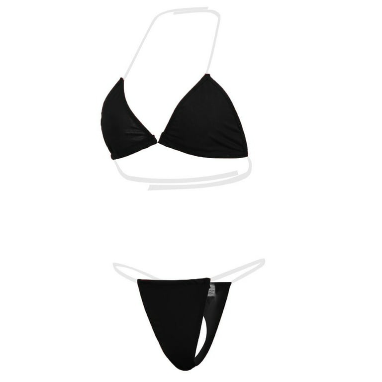 TOYFUNNY New Fashion Women Sexy Lingerie Underwear Bra G-String Transparent  Strap Set