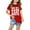 Red, variant on Oksale Boys Shirts Size 6 Cute Funny Print Tees Toddler Boys Girls Soft Crewneck Tops Girls Clothes Short Sleeve T Shirts