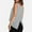 Grey, variant on SNKSDGM Women's Plus Casual Easter Shirts Women's Tops Plus Size Tunic Tank Tops for Women Loose fit Basic Clothes Summer Sleeveless Open Back Shirts Summer Tops Trendy Teen
